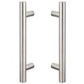 Sure-Loc Hardware Sure-Loc Hardware Shower Door Ladder Handle, 12, 2-sided, Satin Stainless SHR-RD1 32D